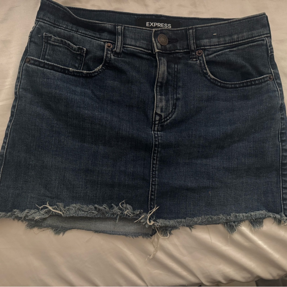Express Jean mini skirt